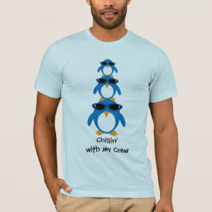 T-shirts Pinguins Chillin com meu grupo