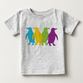 T-shirts Pinguins pequenos retros