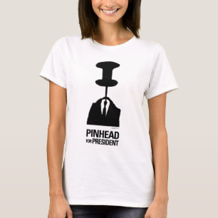 T-shirts Pinhead para o presidente