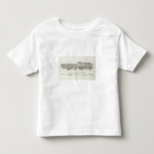 T-shirts Pinho e Califórnia da zona leste da bateria