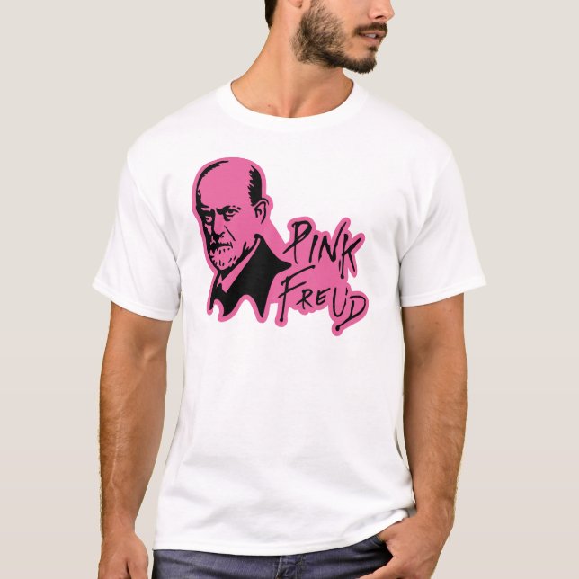 T-shirts PINK FREUD Psychoanalysis Sound Edition (Frente)
