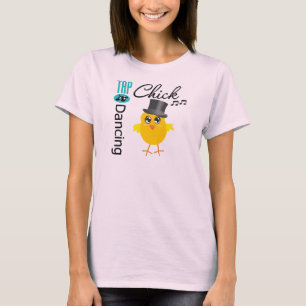 T-shirts Pintinho 5 da dança de torneira