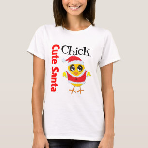 T-shirts Pintinho bonito do papai noel