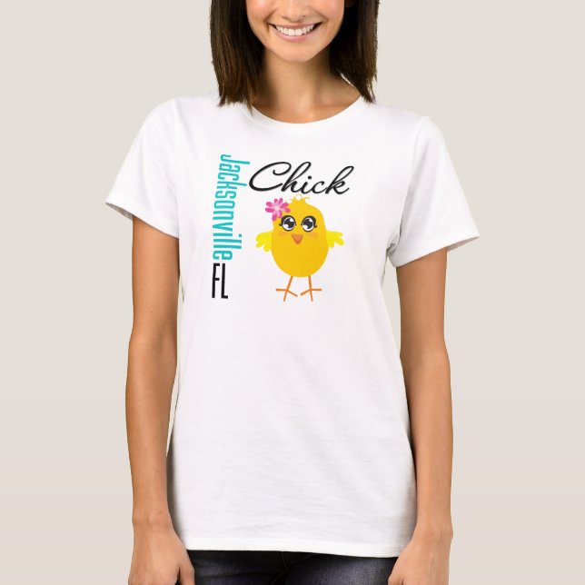 T-shirts Pintinho de Jacksonville FL (Frente)