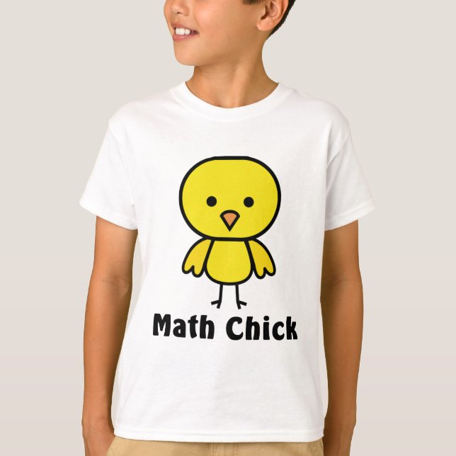T-shirts Pintinho de matemática (Frente)