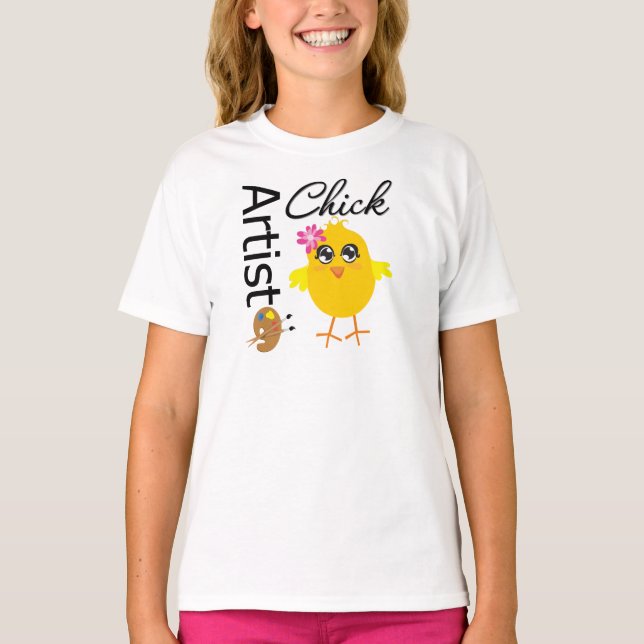 T-shirts Pintinho do artista (Frente)