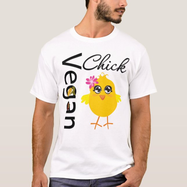 T-shirts Pintinho do Vegan (Frente)