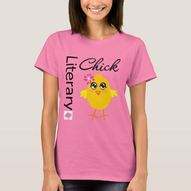 T-shirts Pintinho literário (Frente)