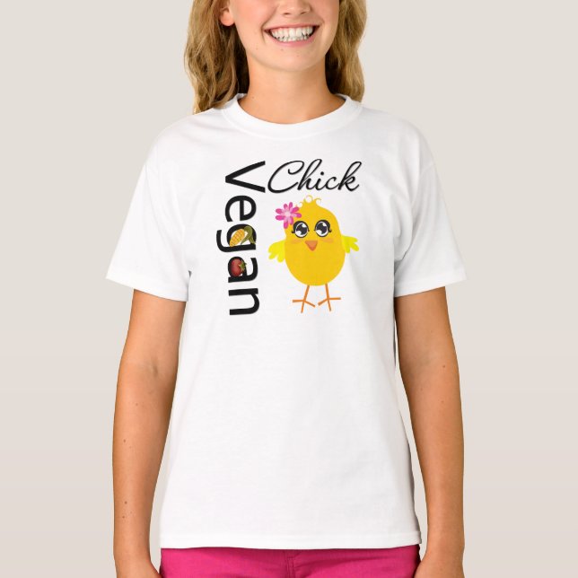 T-shirts Pintinho Vegan (Frente)