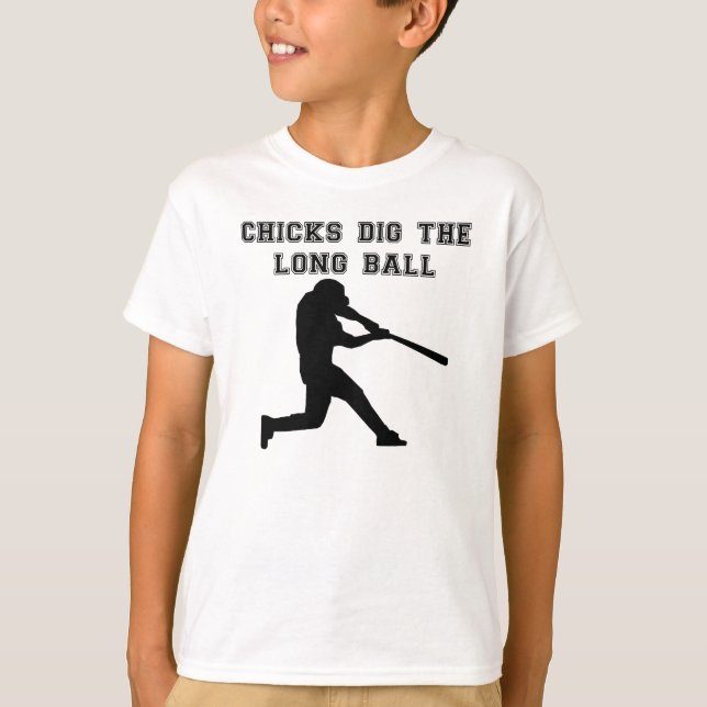 T-shirts Pintinhos Desenham A Bola Longa (Frente)