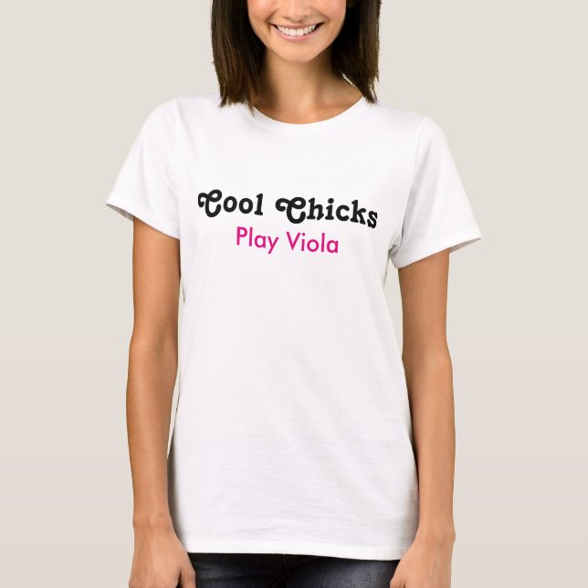 T-shirts Pintinhos legal Tocam Viola (Frente)