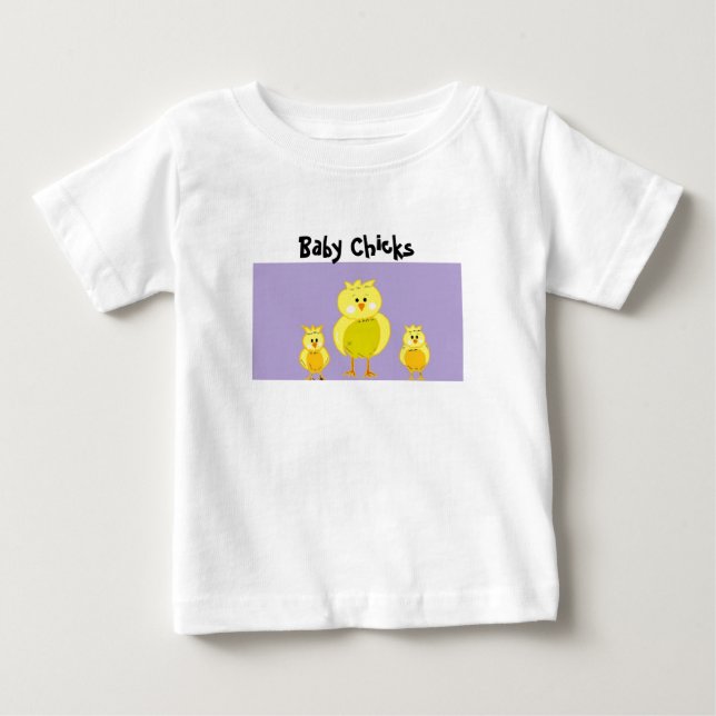 T-shirts Pintos Bebês (Frente)