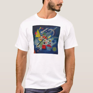 T-shirts Pintura azul de Kandinsky
