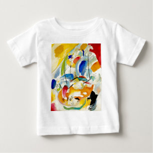 T-shirts Pintura Batalha Naval de Kandinsky 1913