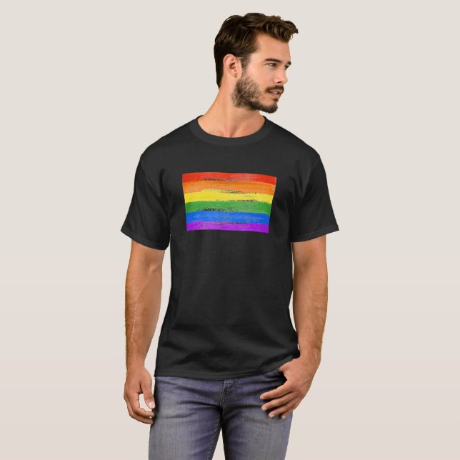 T-SHIRTS PINTURA DE BANHO LGBT (Frente Completa)