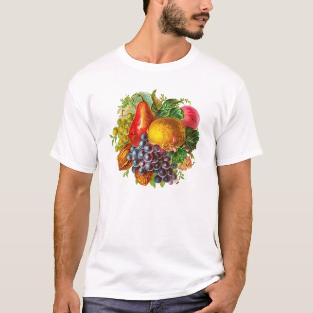 T-shirts Pintura de Frutas e Loucos (Frente)