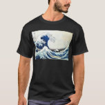 T-shirts "Pintura japonesa da grande onda" por Hokusai<br><div class="desc">" Pintura japonesa da grande onda" por Hokusai C. 1830-1832</div>