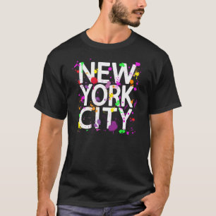 T-shirts Pintura pistola da Nova Iorque
