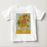 T-shirts Pinturas de Van Gogh:Van Gogh Sunflower<br><div class="desc">Aproveite a beleza das pinturas de Vincent Van Gogh a qualquer momento. Uma das pinturas mais famosas,  Vincent Van Gogh Sunflower é uma obra-prima clássica. Agora você pode apreciar Sunflower Van Gogh a qualquer momento.</div>