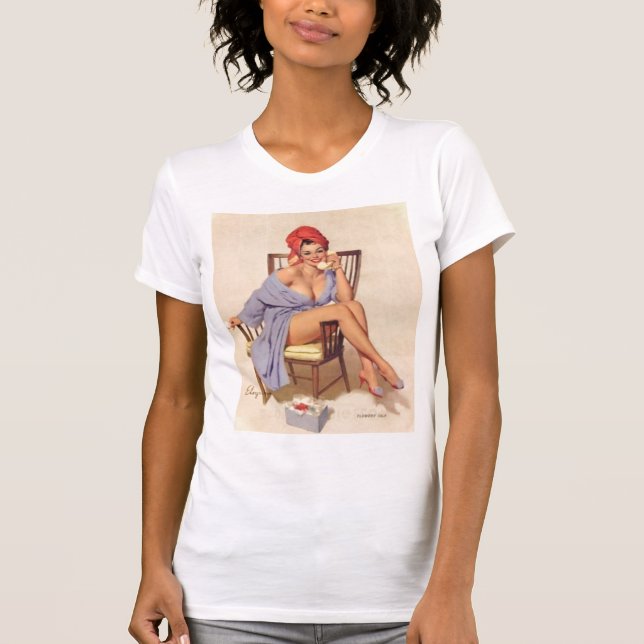 T-shirts Pinup de Primping (Frente)