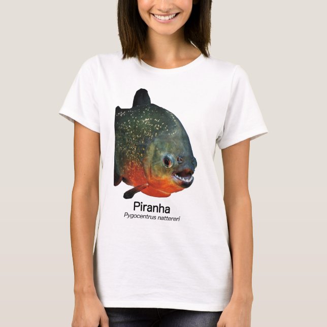 T-shirts Piranha (Frente)