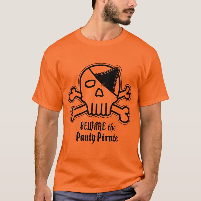 T-shirts Pirata de Calcinhas (Frente)