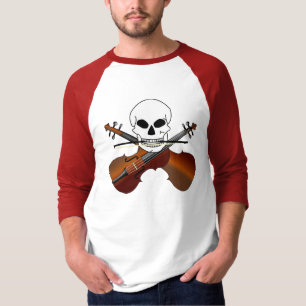 T-shirts Pirata do violino
