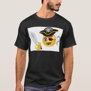 T-shirts pirata emoji