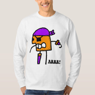 T-shirts Pirata engraçado Halloween