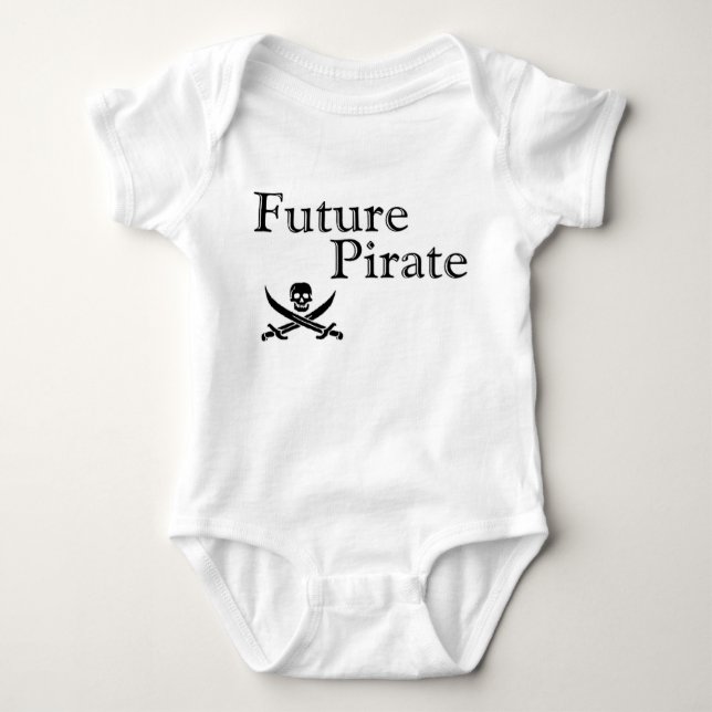 T-shirts Pirata futuro (Frente)