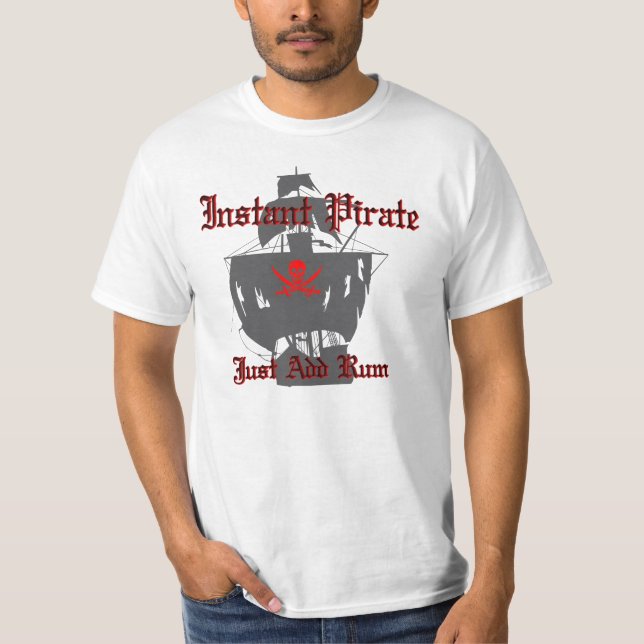 T-shirts Pirata imediato (Frente)
