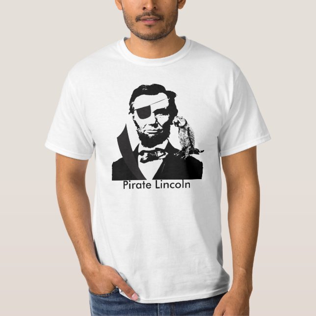 T-shirts Pirata Lincoln (Frente)