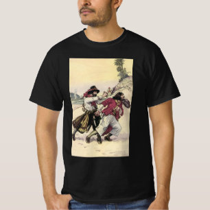 T-shirts Piratas Antigos, Duelo até a Morte na Praia