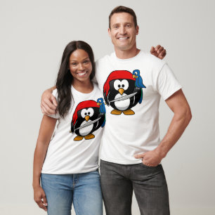 T-shirts Pirate Penguin