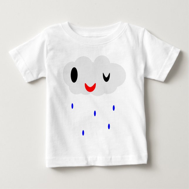 T-shirts Piscar os olhos de chuva (Frente)
