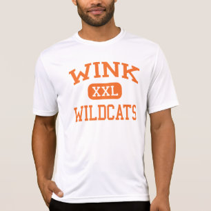 T-shirts Piscar os olhos - Wildcats - segundo grau do