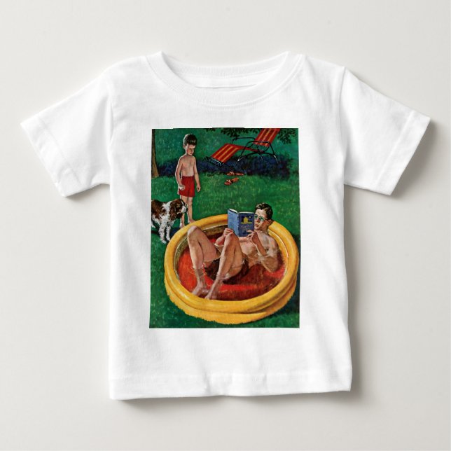 T-shirts Piscina Wading (Frente)