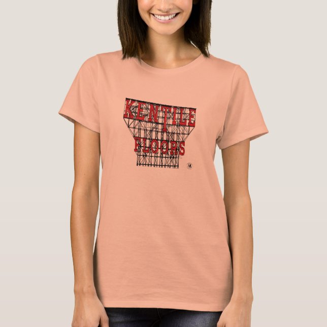 T-shirts Piso de Kentile feminino T (Frente)