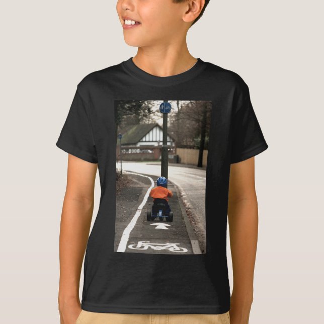 T-shirts Pista de ciclo (Frente)