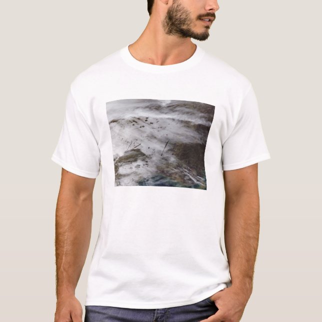 T-shirts Pistas de dissipação de aeronaves (Frente)