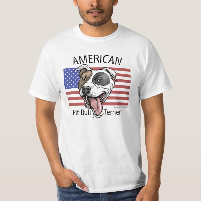T-shirts pit_bull_zazzle (Frente)
