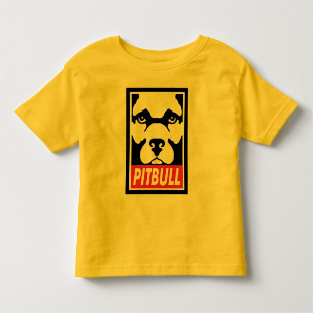 T-shirts PITBULL - criança (Frente)