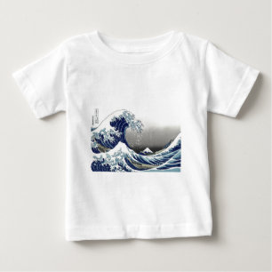 T-shirts PixDezines Vintage, Grande Onda, Hokusai 葛飾北斎の神奈川沖