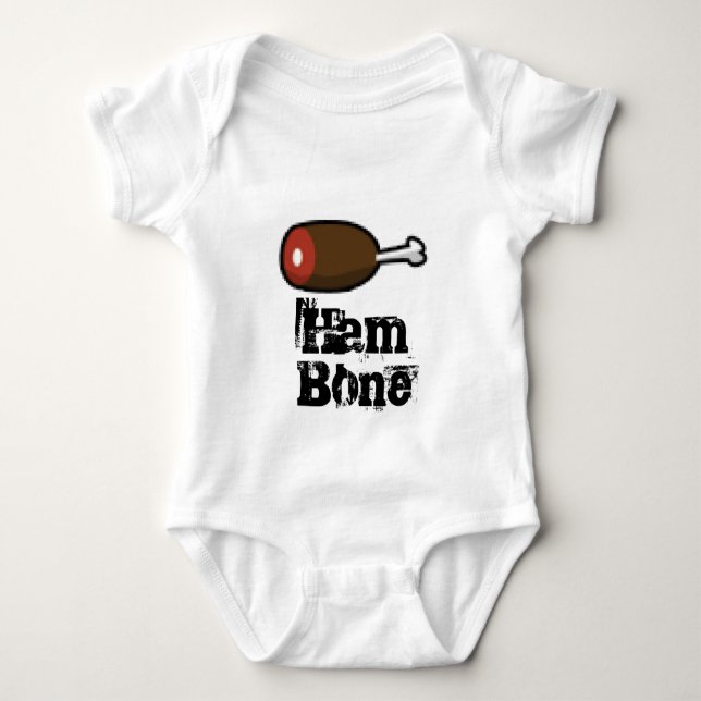 T-shirts Pixel hambone Ham Art (Frente)