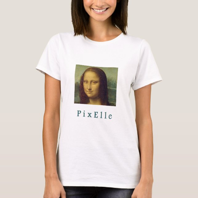 T-shirts Pixelle mulher (Frente)