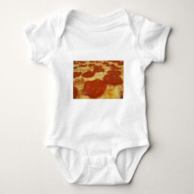 T-shirts pizza de pepperoni (Frente)