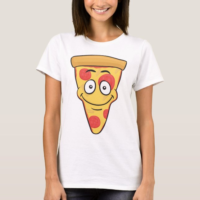 T-shirts Pizza Emoji (Frente)