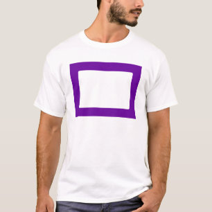 T-shirts Placa 7X5 com Dentro arredondado Conors Transp Pur