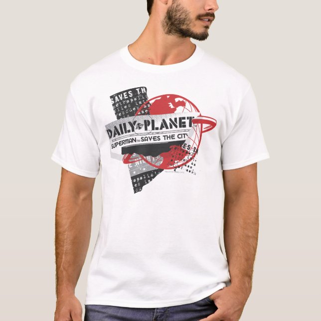 T-shirts Planeta Diário - Salva a Cidade (Frente)