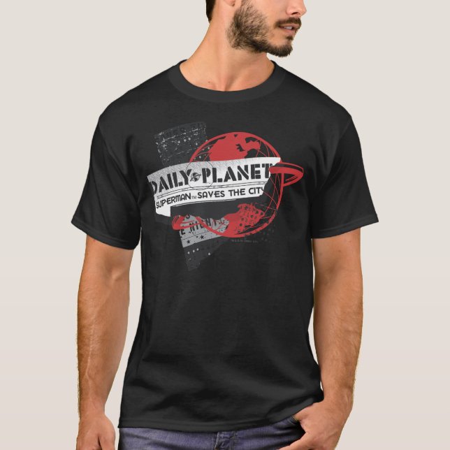 T-shirts Planeta Diário - Salva a Cidade (Frente)